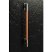 Monogram Designer Column Handle Kit for Refrigerator Titanium