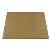 Monogram 48 Inch Wide Wall Mounted Custom Brass Range Hood with Handmade Craftsmanship Brass