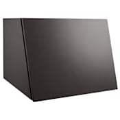 Monogram Designer 53 Inch Wide Wall Mounted Range Hood (Shell Only) Titanium