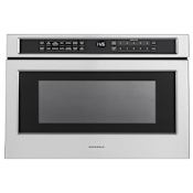 Monogram 24 Inch Wide 1.2 Cu. Ft. 1000 Watt Drawer Microwave with Sensor Cook Stainless Steel