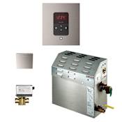 Mr Steam Residential 257 cu ft Steam Shower Package - with Generator Brushed Nickel