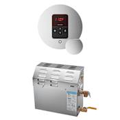 Mr Steam MS 7.5 kW (7500 W) Steam Shower Generator Package with Round iTempo Control Polished Chrome