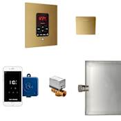 Mr Steam Butler Steam Shower Package includes: (1) iTempoPlus Control (1) AromaSteam Steam head (1) AutoFlush (1) Condensation Pan (1) SteamLinx Custom Plating