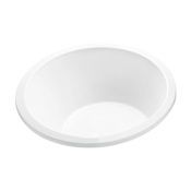 MTI Baths Jasmine 1 66" Undermount Acrylic Air Bath Tub with Center Drain and Overflow White