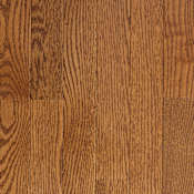 Mullican St. Andrews 3" Wide Smooth Solid Oak Hardwood Flooring with Medium Gloss - Sold by Carton (24 SF/Carton) Saddle