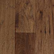 Mullican Lincolnshire 5" Wide Handscraped Engineered Hickory Hardwood Flooring with Low Gloss - Sold by Carton (24.5 SF/Carton) Saddle