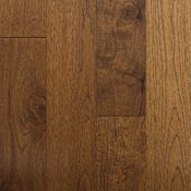 Mullican Nature Solid 5" Wide Smooth Solid Hickory Hardwood Flooring with Low Gloss - Sold by Carton (20 SF/Carton) Provincial