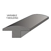Mullican 78" x 2" Wood Glue Down or Staple Down Hardwood T-Molding Stone