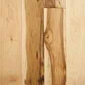 Mullican Nature Solid 3" Wide Smooth Solid Hickory Hardwood Flooring with Low Gloss - Sold by Carton (24 SF/Carton) Natural