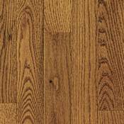 Mullican Oak Pointe 2.0 2-1/4" Wide Smooth Solid Oak Hardwood Flooring with Medium Gloss - Sold by Carton (24 SF/Carton) Saddle