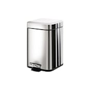 Nameeks Gedy Floor Standing Waste Basket Polished Chrome
