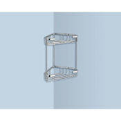 Nameeks Gedy Collection Wall Mounted Shower Basket Polished Chrome
