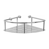 Nameeks General Hotel 11" Wall Mounted Corner Shower Basket Chrome