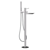 Nameeks Remer Collection Floor Mounted Tub Filler with Hand Shower Chrome