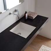 Nameeks Scarabeo 16-1/2" Ceramic Undermount Bathroom Sink White