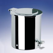 Nameeks Windisch Free Standing Waste Basket Chrome