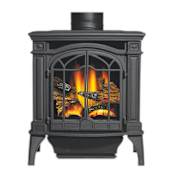 Napoleon Bayfield 24,500 BTU Direct Vent Natural Gas Cast Iron Stove Painted Black