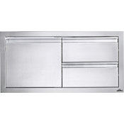 Napoleon 39-3/8 Inch Wide Outdoor Door and Drawer Stainless Steel