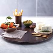 Native Trails 30" Handcrafted Copper Lazy Susan Antique Copper