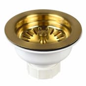 Native Trails 3-1/2" Basket Strainer Brushed Gold
