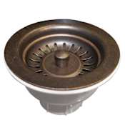 Native Trails 3-1/2" Basket Strainer Weathered Copper