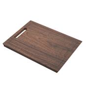 Native Trails Concierge 16.5" L x 12" W Workstation Cutting Board Walnut