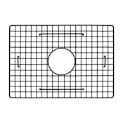 Native Trails 18-1/2"L x 13"W Steel Basin Rack Matte Black