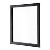Native Trails 27-1/8" W x 23-1/8" H Rectangular Framed Bathroom Wall Mirror Black