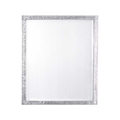 Native Trails 20" W x 25" H Rectangular Framed Bathroom Wall Mirror Hammered Aluminum
