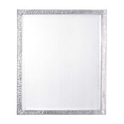 Native Trails 27" W x 32" H Rectangular Framed Bathroom Wall Mirror Hammered Aluminum