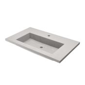 Native Trails Capistrano 37" NativeStone Concrete Vanity Top Ash