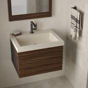 Native Trails Winemaker 24" Single Wall Mounted Vanity Cabinet Only - Less Vanity Top Cask Oak