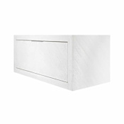 Native Trails Vintner's 36" Single Wall Mounted Vanity Cabinet Only - Less Vanity Top Blanc