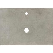 Native Trails NativeStone 30" Concrete Vanity Top with Single Faucet Hole Ash