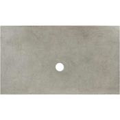 Native Trails NativeStone 36" Concrete Vanity Top - Vessel Cutout Ash