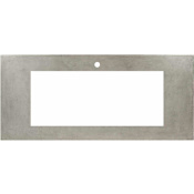 Native Trails NativeStone 48" Concrete Vanity Top with Single Faucet Hole Ash