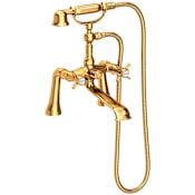 Newport Brass Fairfield Tub Filler - Includes Hand Shower Aged Brass