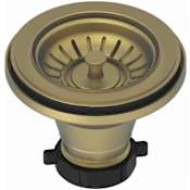 Newport Brass Solid Brass Post Type Basket Strainer Antique Brass