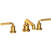 Newport Brass Taft 1.2 GPM Widespread Bathroom Faucet with Angled Spout Aged Brass