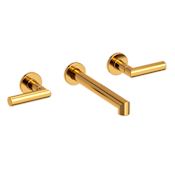 Newport Brass Kirsi 1.2 GPM Wall Mounted Widespread Bathroom Faucet Aged Brass
