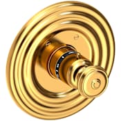 Newport Brass Seaport Thermostatic Valve Trim Only with Single Knob Handle - Less Rough In Aged Brass