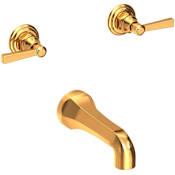 Newport Brass Wall Mounted Bathtub Faucet from the Astor Collection Aged Brass