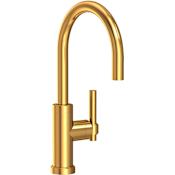 Newport Brass Seager 1.8 GPM Single Hole Bar Faucet Aged Brass