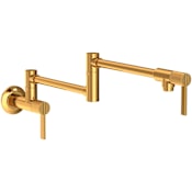 Newport Brass Pardees 1.8 GPM Wall Mounted Single Hole Pot Filler Aged Brass