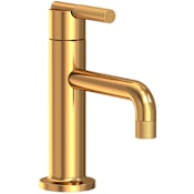 Newport Brass Muncy 1.2 GPM Single Hole Bathroom Faucet with Pop-Up Drain Assembly Aged Brass