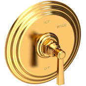 Newport Brass Pressure Balanced Valve Trim from the Astor Collection Aged Brass