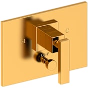 Newport Brass Secant Single Handle Pressure Balanced Valve Trim Only Aged Brass
