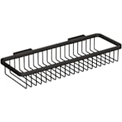 Newport Brass East Linear 15" Shower Basket Matte Black