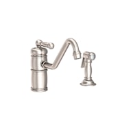 Newport Brass Nadya 1.8 GPM Widespread Kitchen Faucet Satin Nickel