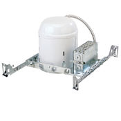 Nora Lighting 7-1/2" Tall Medium (E26) New Construction Housing for 6" Trims N/A